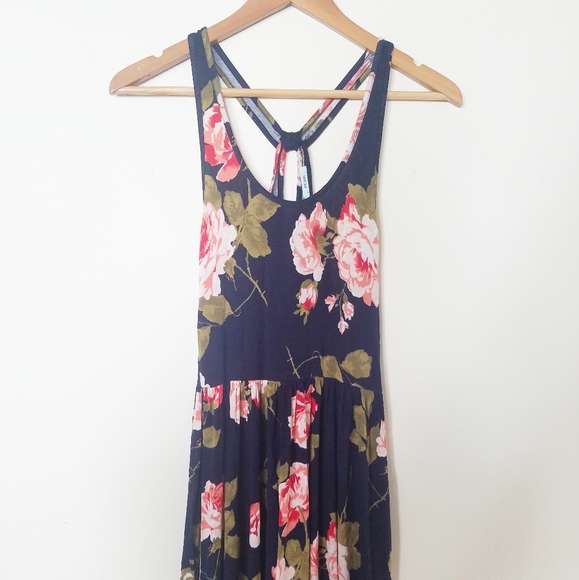 Kimchi Blue Dresses & Skirts - Kimchi Blue Navy Floral Sundress